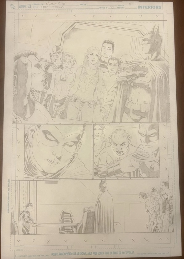 Teen Titans 89 pg. 3 by Nicola Scott